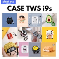 CASE GEN i9s Wireless Headset Pelidnung TWS GEN i9s TWS Bluetooth Earphone 3D Cartoon Cute Character
