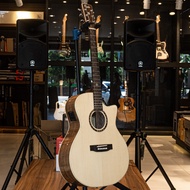 Gusta GAX1C / GDX1C กีตาร์โปร่งไฟฟ้า Top Solid with Fishman Pickup GAX1C-WN (Walnut) One