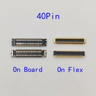 2-5Pcs 40 Pin LCD Display Screen Flex FPC Connector For OPPO A15 / A15S / REALME C11 / C12 / C15 / N