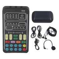 I9 Pocket Voice Changer 2022, Portable Mini Sound Card Multifunction Recording Equipment Set, for Co