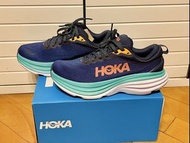 HOKA Bondi 8 藍色跑鞋
