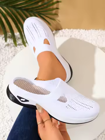 Women Shoes Convenient and Comfortable at Home Women's Summer Shoes Women's Home-Powered Slippers Fr