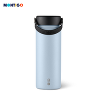 Montigo Pastel Ace Bottle Medium (530ml/18oz) - Durable Stainless Steel Temperature Retention Leakpr