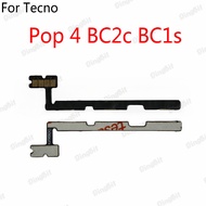 Power On Off Volume Button Flex Cable Replacement For Tecno Pop 4 BC2c BC1s