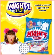 ☑ ◹ Mighty Clean Powder Detergent  Original with Optical Brightener - Blue Industrial Size 1 SACK 1