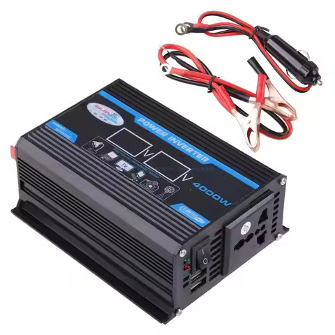 L5BC for DC 12V to AC 220/110V Auto Converter 4000W Car Inverer with USB
