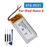 适用于Apple ipod Nano6 6G 6th Generation MP3 616-0531电池