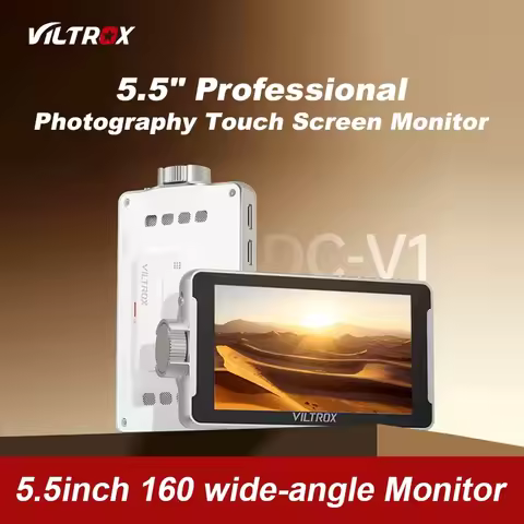 Viltrox DC-V1 5.5 Inch 4K HD Monitor For Photography Vlogging Filmmaking TV Creating Touch Screen Pr