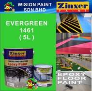 EVERGREEN 1461 ZINXER EPOXY FLOOR PAINT 4L + 1L = 5L