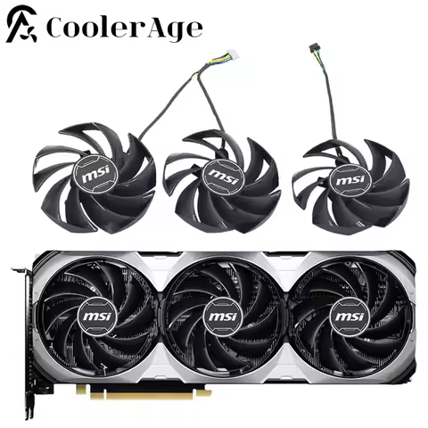 For MSI GeForce RTX 4070 4070S 4070Ti 4070TiS VENTUS 3X 87MM PLD09210S12HH RTX4070 RTX4070S RTX4070T