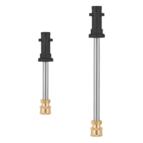 17/41CM Pressure Washer Gun Extension Head Fitting 3600 PSI Extension Lance Wand 1/4 Quick Connector