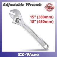15" - 18" Heavy Duty Switch Spanar Adjustable Wrench 375mm - 450mm