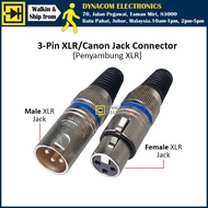 3-Pin XLR/Canon Jack Connector [Penyambung XLR]