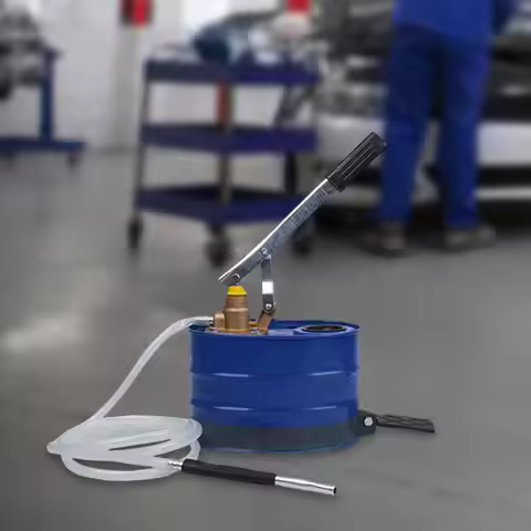 Oil Filling Barrel 5 L Thickened Oil Change Tool Manual Engine Oil Gear Oil Filler Hand Pressure Typ