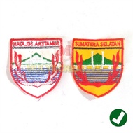 dijual - Badge Kwarda Daera Bordir Bed Selatan Sumsel Pramuka Sumatera