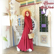 Baju Gamis Terbaru Haura Dress By Aden Hijab