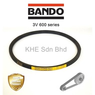 Bando Belt 3V600 3V630 3V670 Power Ace 3V-600 3V-630 3V-670 Fan Belt