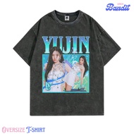 Bandit Area "yujin IVE" Oversized T-shirt washing washed