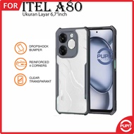 Itel A80 A50 Softcase Shockproof Protect Camera Casing
