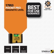 STABILA LEVELING | 17953 STABILA POCKET PRO MAGNETIC LEVEL | COME WITH BELT CLIP
