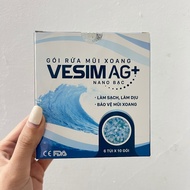 Vesim AG+ nano silver Sinus Salt, box of 60 bags - Dry nose, stuffy nose, runny nose due to colds an