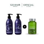 Set Go Hair GROW H + Anti Yellow shampoo + conditioner + 200 Ml.