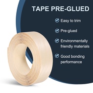 7.62/75 Meters Edge Banding Wood Veneer Tape Pre-glued Flexible Plywood Edging for Furniture Restora