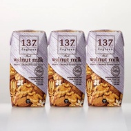137 Degrees Real Walnut Original Milk Non Dairy Milk 3 x 180ml