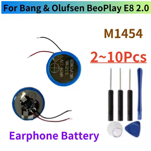 2-10Pcs New CP1454 A3 M1454 90mAh 3.7v Battery For Bang & Olufsen BeoPlay E8 2.0 2nd Generation Blue