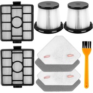 Penapis HEPA Gantian untuk Shark BU3523 BU3521 BU3120 Vakum Tanpa Kabel, Penapis Pra-Motor, Busa, da