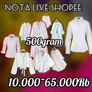 SHOPEE LIVE KNITTING NOTE 10K - 65K 500GR