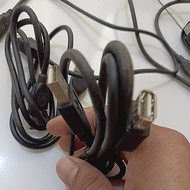 USB MALE TO USB FEMALE DATA CABLE CONNECTION