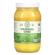 Pure Indian Foods, 100% Organic Grass-Fed Original Ghee, 15 oz (425 g)