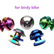 GR5 Titanium alloy Small cloth modified and upgraded brake block fixed titanium alloy screws for birdy bike bicycle repair parts M5 ultra light