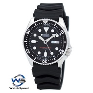 SEIKO Analog Automatic Black Dial Black Rubber Diver Men Watch SKX007J1