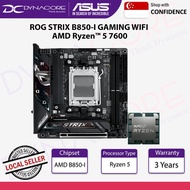 [Dynacore Bundle] ASUS ROG STRIX B850-I GAMING WIFI ITX Motherboard + AMD Ryzen™ 5 7600 Processor/CP