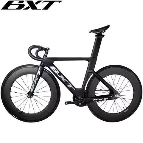 BXT High Grade Carbon Fixed Gear Track Bike - Lightweight High Strength Racing Bike