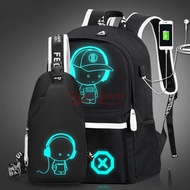 MANKOO Unisex Backpack School Backpack Student School Bag Bagpack Student Men Women Student, Oxford 