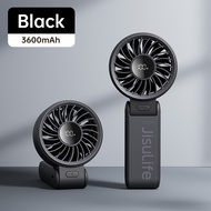JisuLife Portable Mini Fan 7 5000mAh Foldable USB Fans With 5 Gears Strong Wind