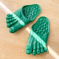 Halloween Women's Funny Plastic Slippers, Couples' House Slippers, Flip Flops, Men's Big Toe Beach S