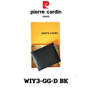 Pierre Cardin (ปีแอร์ การ์แดง) กระเป๋าธนบัตร กระเป๋าสตางค์เล็ก  กระเป๋าสตางค์ผู้ชาย กระเป๋าหนัง กระเป๋าหนังแท้ รุ่น WIY3-GG-D พร้อมส่ง ราคาพิเศษ