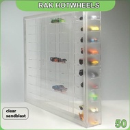 Hotwheels Rack 1.64 Contents 50 Square Sandblast