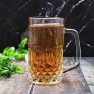1PCS 600 ML Glass Cup D600 Large Cup Mug Handle