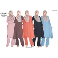 KHAIRAA CARDIGAN SERIES BY HASNURI | Nursing Friendly, Mesra Menyusu, Suit Muslimah, Jubah Seluar