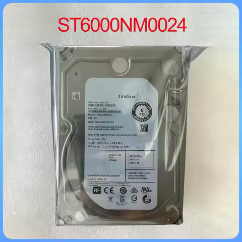 Server Hard Disk ST6000NM0024 6T ST8000NM000A 8T ST12000NM000J 12T ST10000NM0016 10T ST4000NM000A 4T