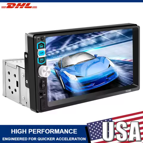 Car Stereo Radio Bluetooth 7 Inches Touchscreen Touch Screen Multifunctional Carplay for Apple Carpl