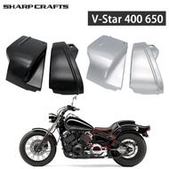 Motorcycle Accessories Side Battery Fairing Covers Panel For Yamaha V-Star XVS400 XVS650 Dragstar DS