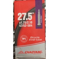 CHAOYANG 27.5×1.75/2.10 Bicycle Inner Tube - FV48mm
