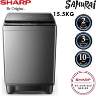 SHARP WASHING MACHINE 15.5KG ESX1521