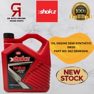 OIL ENGINE SEMI SYNTHETIC 5W30 (SP/IL SAC/GF6 LATEST SPEC FOR ENGINE OIL) (SAE 5W30 API SP)